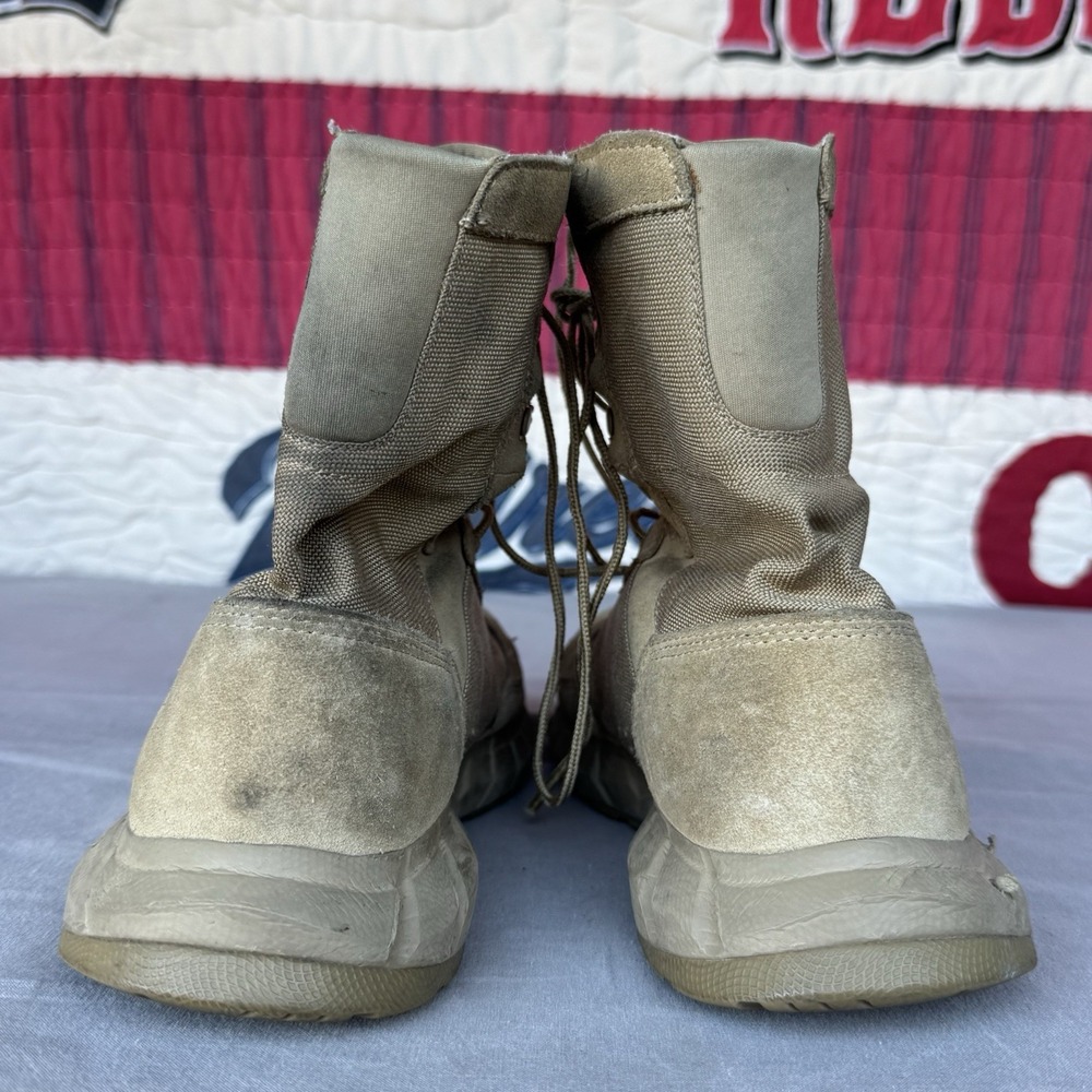 Size 11 - Oakley Boots Mens Beige Suede Combat Tactical Military 11188-889 - Picture 5 of 9